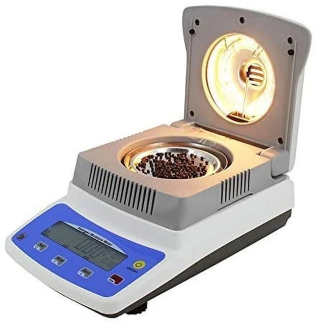 Lab Moisture Analyzr Halogen Heating Moisture Tester XFSFY-50A Accuracy 0.05%