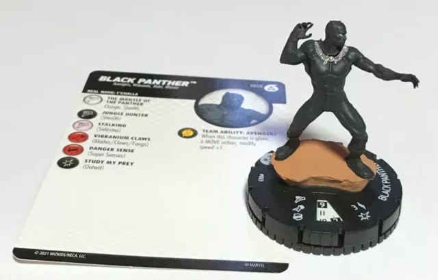 BLACK PANTHER FF003 War of the Realms Marvel HeroClix Fast Forces