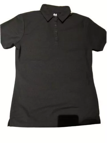 Mens Small Black Golf Polo Shirt. Palm Grove 