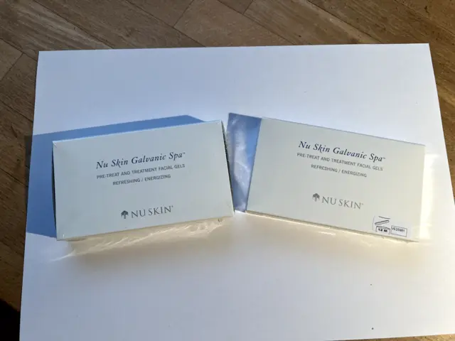 Nu Skin Galvanic Spa Facial Gel - Refreshing/Energizing- nuevo y embalaje original - 2 paquetes