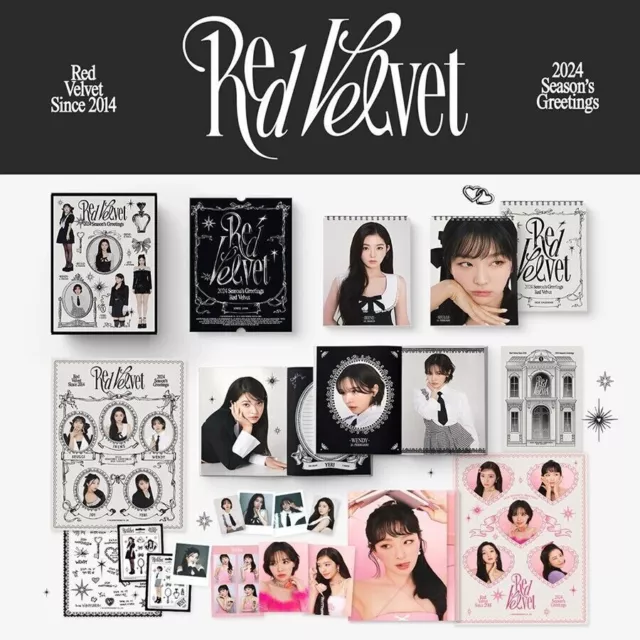 RED VELVET 2024 SEASON’S GREETINGS /Calendar+Diary+Poster+Photo+Card