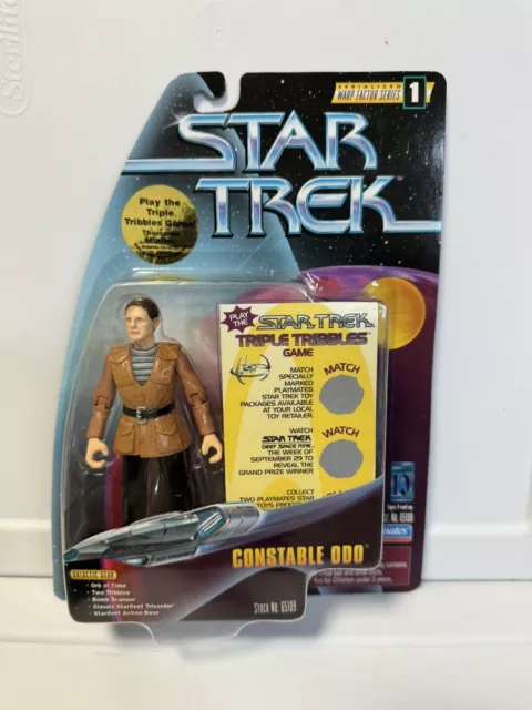 1997 Playmates Star Trek Warp Factor Serie 1 Constable Odo Actionfigur Spielzeug