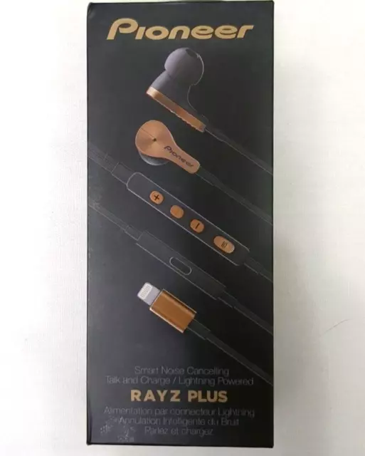 Pioneer RAYZ Plus Auriculares con cancelación de ruido con iluminación...