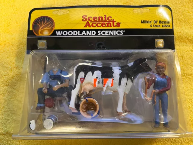 Woodland Scenics - Milkin' Ol' Bessie - G scale  - A2553