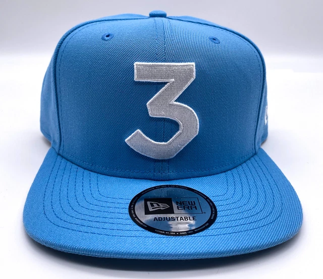 CHANCE THE RAPPER 3 Hat New Era Authentic Sky Blue NEW RARE