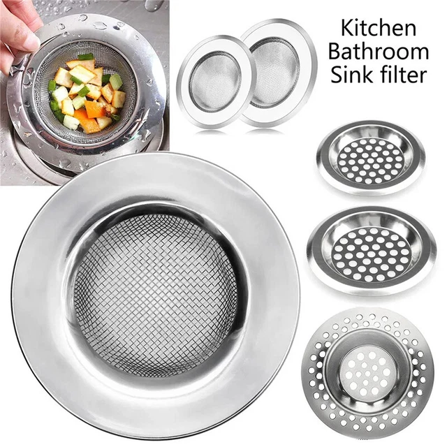 Filtro lavandino cucina rete acciaio inox lavello lavello lavello lavello lavello da bagno striscione rifiuti BII