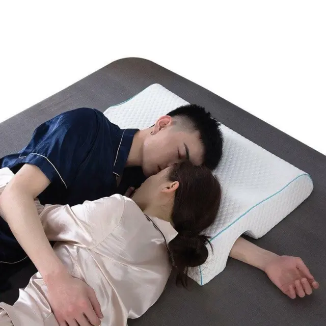 Couples Pillow Arm Rest Memory Foam Anti Pressure Arched Sleeping Cuddle Cushion
