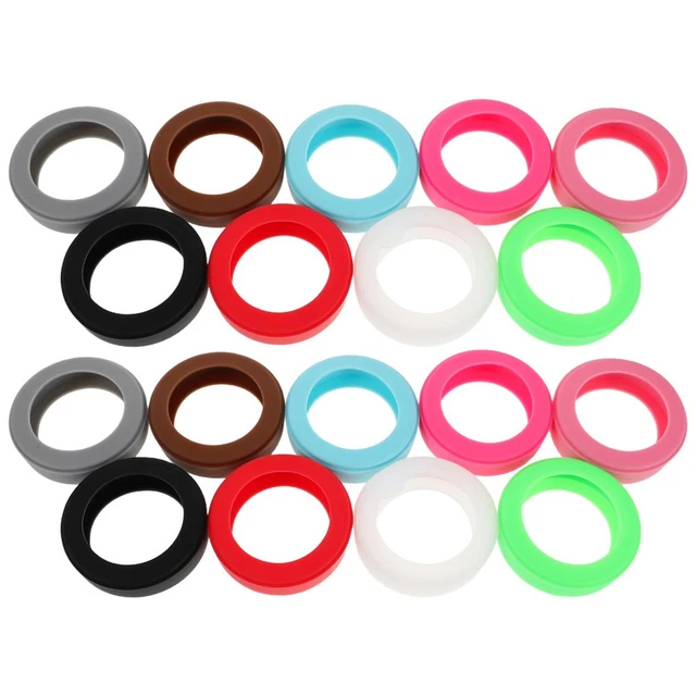 GOLRISEN Lot De 30 Serre-câbles En Silicone Refermables