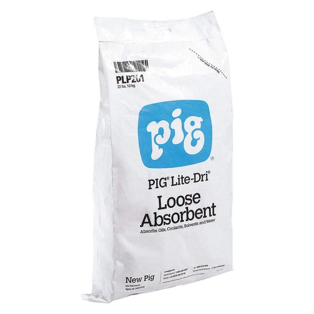 PIG PLP201 Lite-Dri Loose Absorbent,22 lb