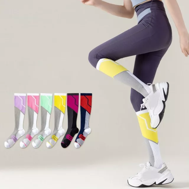 Breathable Compression Socks Prevent Varicose Veins Long Tube Socks