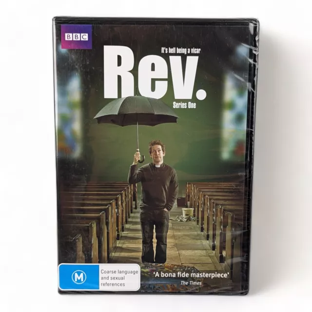 REV DVD Series Season 1 BBC  - REGION 4 PAL - Its Hell Being A Vicar NEW SEALED