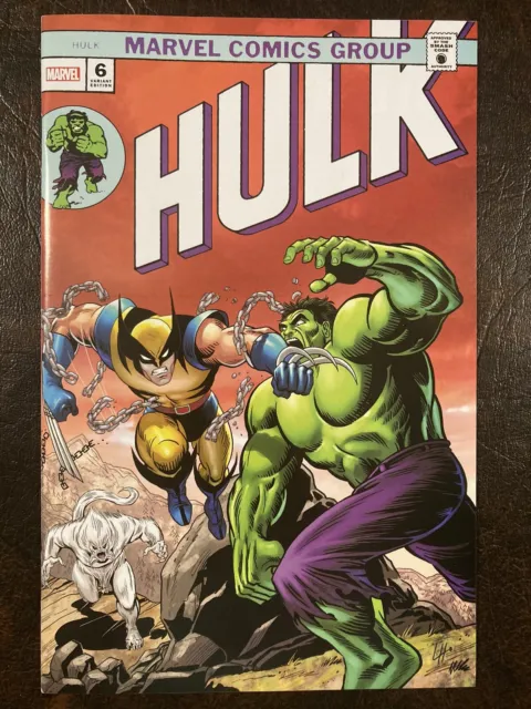 Hulk #6 Homage 181 Arsenal Houston 1/3000 Variant Titan 1St App Marvel Comic Bf
