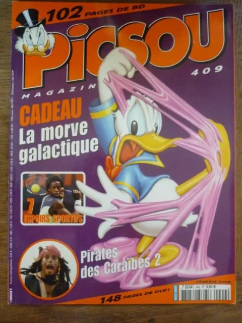 PICSOU MAGAZINE N°409 / Disney Hachette Presse 02-2006
