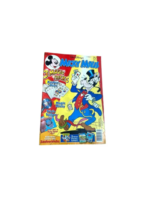 Walt Disneys MICKY MAUS Nr 44 1996 Werbung: bertelsmann nutella playmobil U.F.F.