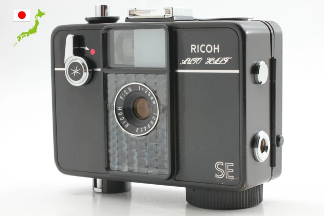 Ricoh Auto Half SE Black film 35mm Camera From JAPAN [Near MINT Tested Works]