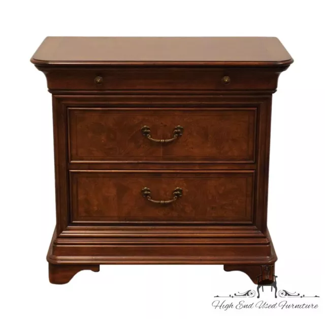 THOMASVILLE Deschanel Collection French Provincial Burled Walnut 33" Nightsta... THOMASVILLE Deschanel Collection French Provincial Burled Walnut 33" Nightsta...
