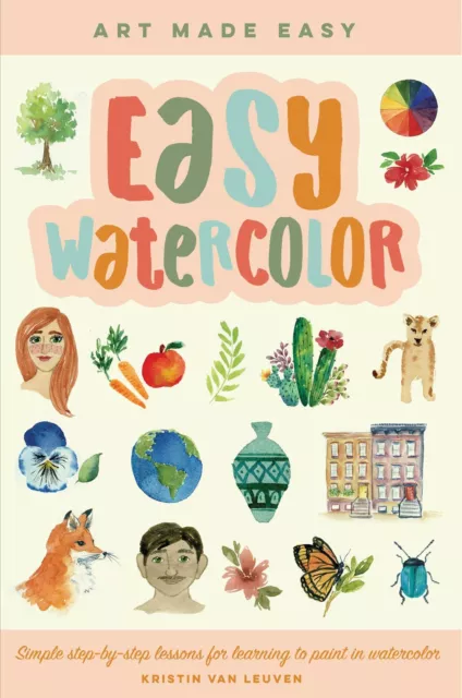 Easy Watercolor | Kristin van Leuven | Taschenbuch | Kartoniert / Broschiert