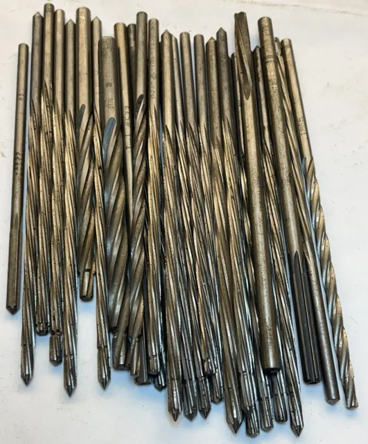 1 Lbs.Assorted Aircraft Chucking Reamers Aircraft Tool 1/8 To .3120 (23N145)