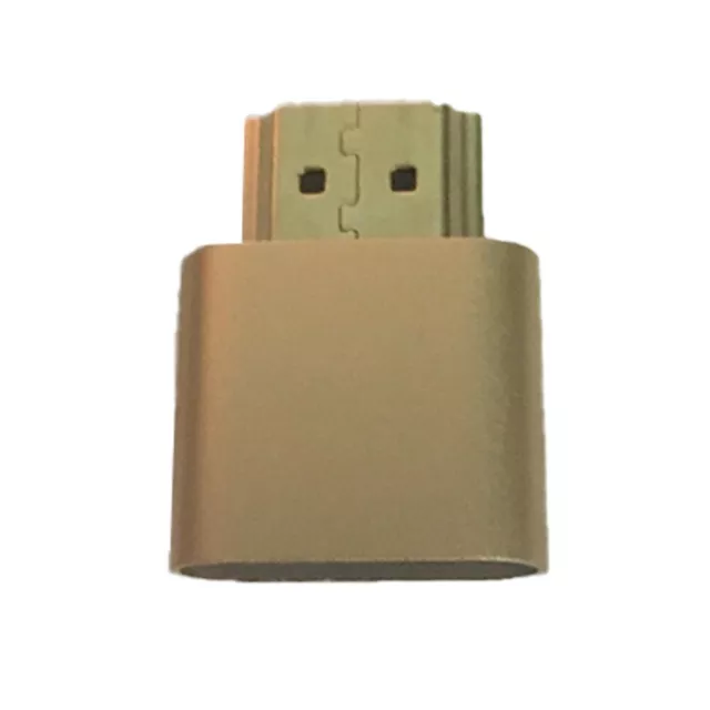 1pcs DDC EDID HDMI-compatible VGA Dummy Plug Display Virtual new