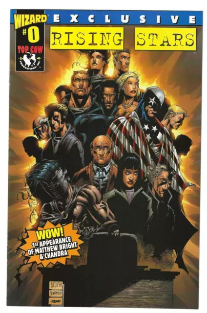Top Cow Wizard Magazine RISING STARS #0 first printing