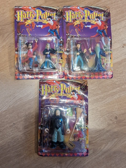 HARRY POTTER MAGIC Series Bootleg Rare Figures: Harry, Ron, Hermione ...