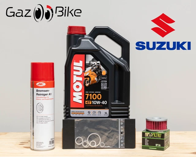 Kit D'entretien Vidange Standard Pour Gilera Fuoco 500 (2007-2017) - Huile Motul 7100 Inclus