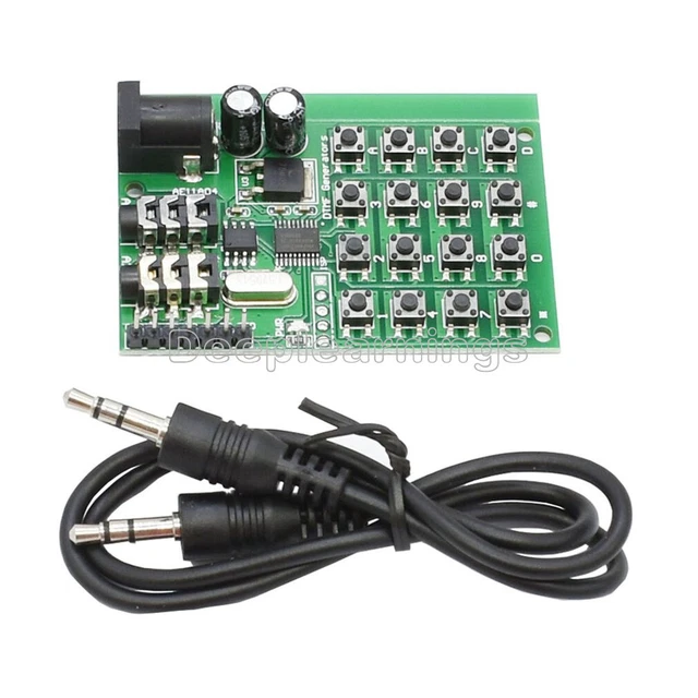 KEYPAD DTMF GENERATOR Module Audio Encoder Transmitter Board for ...