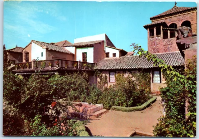 Postcard - El Greco's house, the Garden - Toledo, Spain