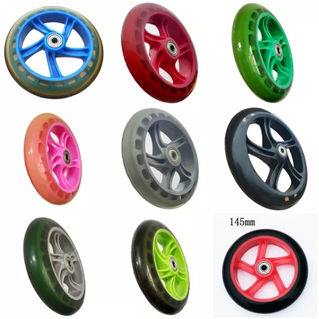 Roue de scooter durable 6 pouces 145 mm 6 pouces roue haute élasticité sans br