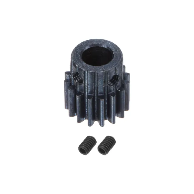 1Mod 16T Pinion Gear 8mm Bore Hardened Steel Motor Rack Spur Gear with Step