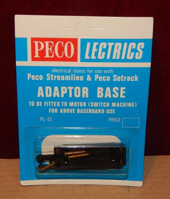 PECO Lectrics, Lotto Di 6 Platino Adattamento Motore Sotto Banco, PL-12, Nib