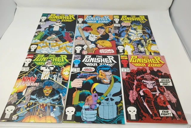 The Punisher: War Zone(LOT: Issues 3-8)  Marvel Comics Lot Of 6 Excellent