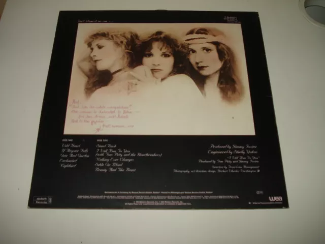 B12 / Stevie Nicks – The Wild Heart – LP - WEA – 25-0071-1  Germany 1983  EX/VG+ 2