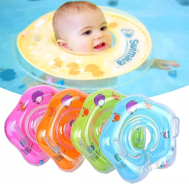 Baby Kids Inflatable Swimming Float Ring Pool Infant Bath Safety Aid Water Raft