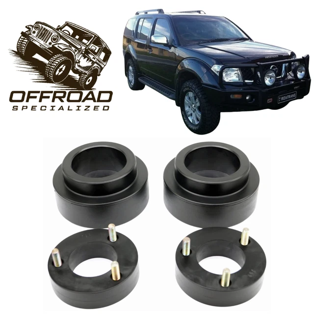 Complete 50mm (2") Suspension Lift Kit For Nissan Pathfinder R51 2004-2014 – Front & Rear Spacers, By IGOX, Made In Ukraine