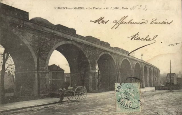 NOGENT sur MARNE-Le Viaduc CPA Saintry - L'Arcadie (180103)