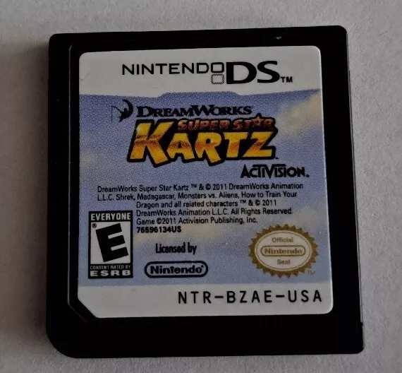 Dreamworks Superstar Kartz Nintendo DS Cartridge Only Video Game