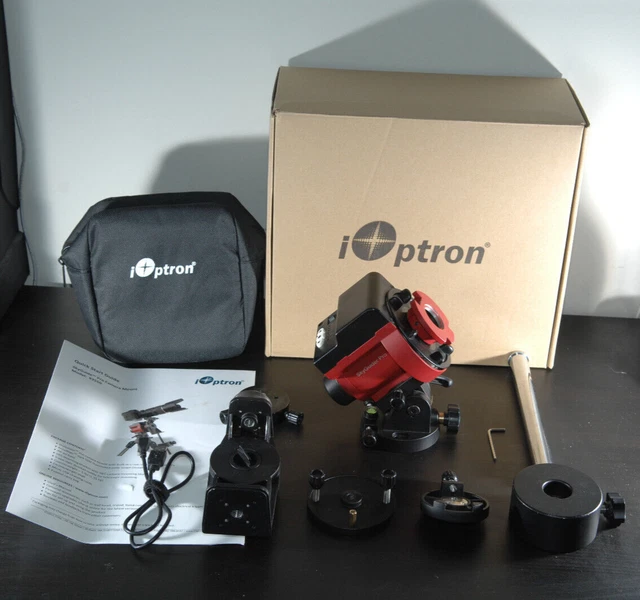 iOptron SkyGuider Pro Astrofotografía DSLR Montaje de Cámara Paquete Completo AccuAlign