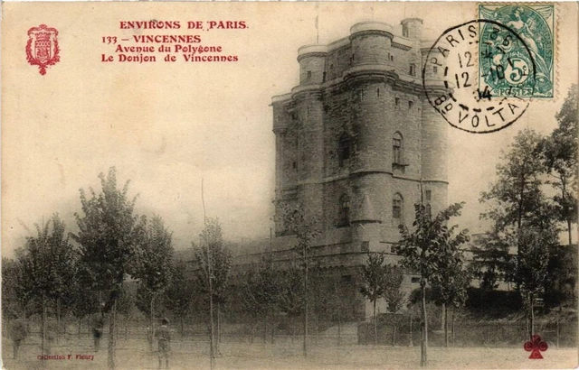 CPA AK VINCENNES Avenue du Polygone Le Donjon de VINCENNES (672173)