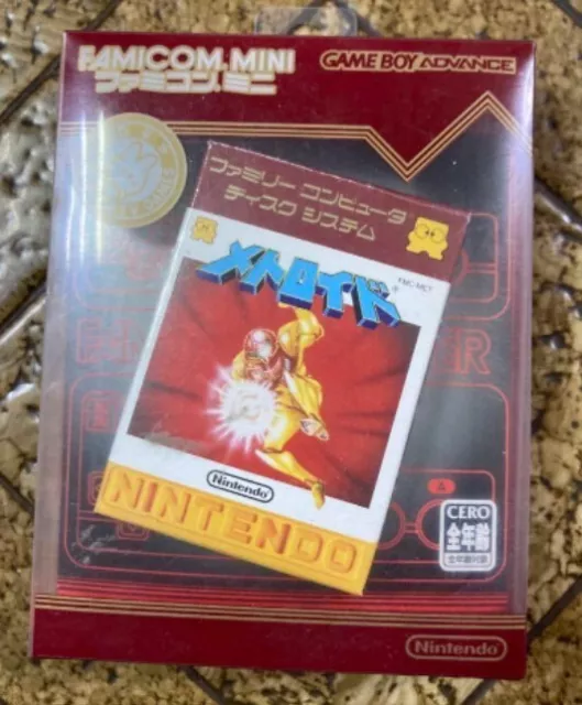 METROID Samus Aran Nintendo Famicom Mini Game Boy Advance Game Software 1986