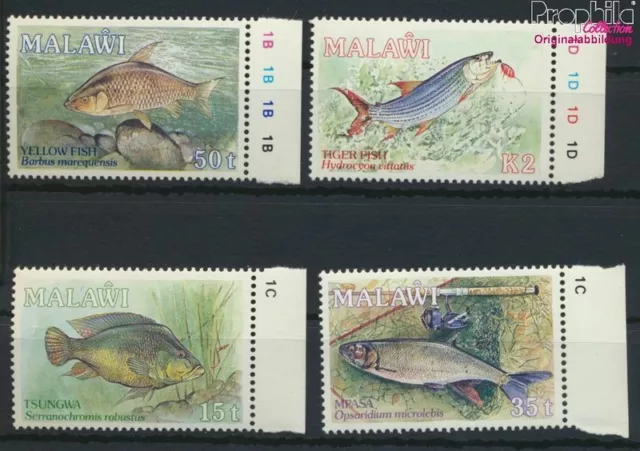 Briefmarken Malawi 1989 Mi 525-528 (kompl.Ausg.) postfrisch Fische(9591982