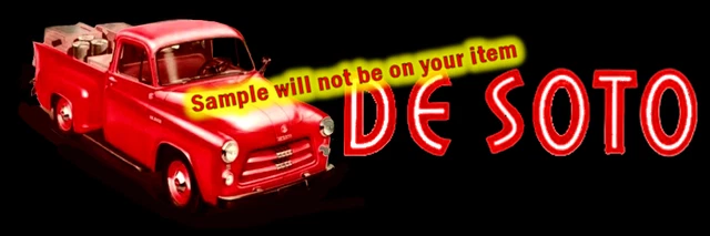 1954 DeSoto Pickup Dealer Sales Service Stickers Signs Fridge Magnets Decals
