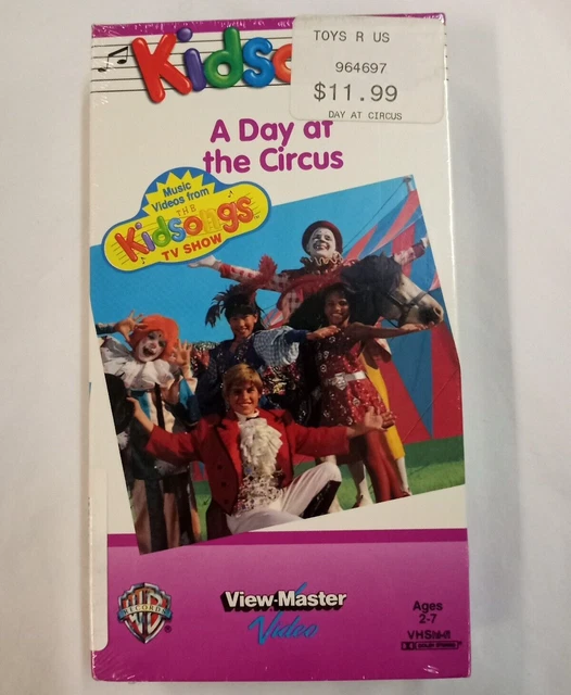 KIDSONGS: A DAY at the Circus (VHS 1987) ViewMaster Video NEW Factory ...