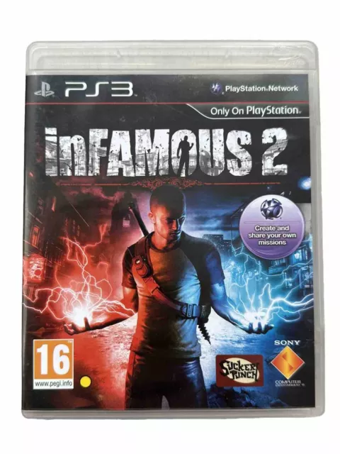 inFAMOUS 2 PS3 Playstation 3 Spiel in OVP mit Anleitung - Sehr Guter Zustand ✅