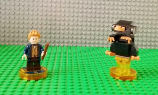 LEGO DIMENSIONS Fantastic Beasts Newt Scamander 71253 Niffler Minifigures Only
