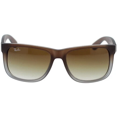 Gafas de sol Ray-Ban RB4165 JUSTIN 854/7Z RUBBER BROWN ON GREY Cal.55 2