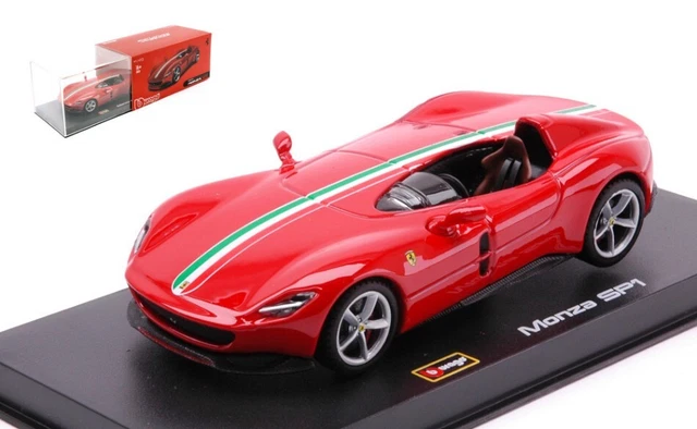 MODELLAUTO AUTO MASSSTAB 1:43 bburago Ferrari Monza SP1 Cabrio diecast ...