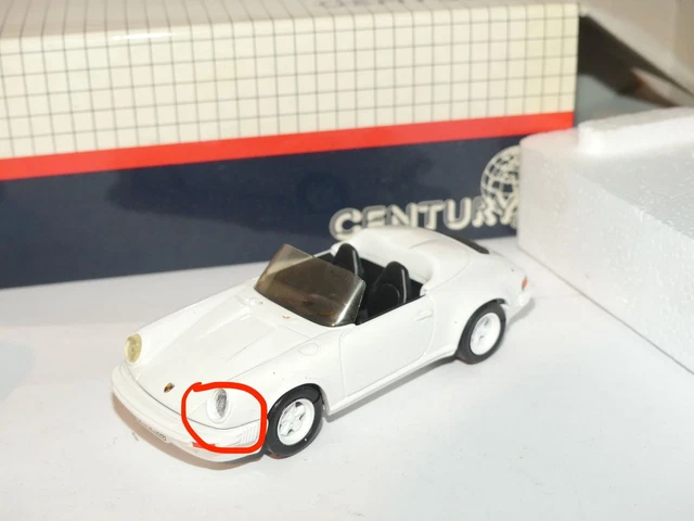 PORSCHE 911 SPEEDSTER 1988 Blanc KIT AMR CENTURY 1:43
