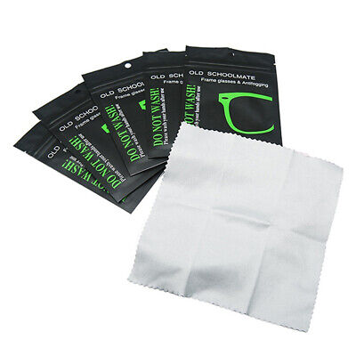 12 piezas toallitas antiniebla reutilizables gafas de gamuza tela antiantiniebla prehumedecida mj
