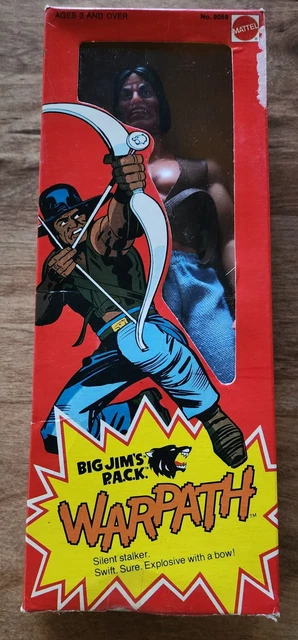 MATTEL chef Tankua réf 7386 BIG JIM figurine vintage